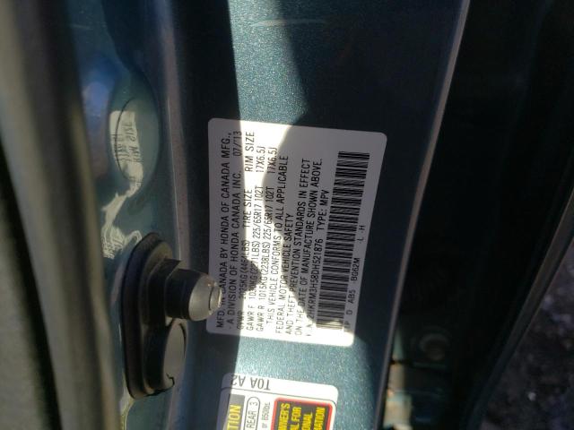Photo 10 from auction – 2013 HONDA CR-V EX with VIN 2HKRM3H58DH521876