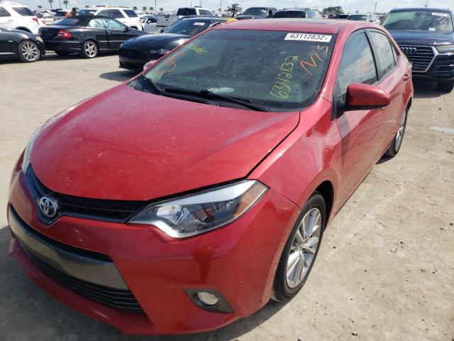 Photo 2 from auction – 2015 TOYOTA COROLLA L with VIN 2T1BURHE5FC355956
