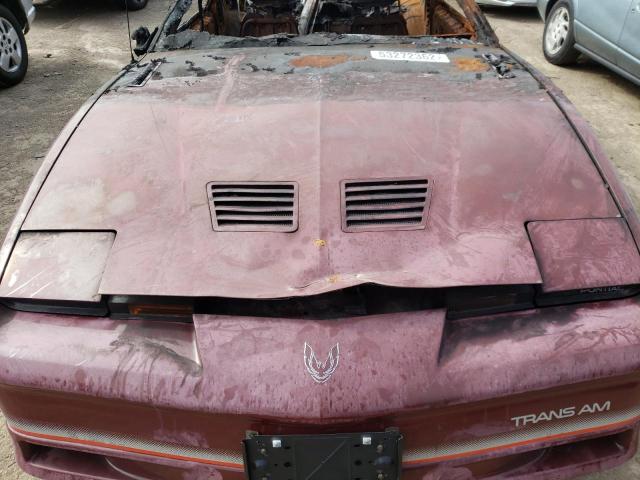 Photo 7 from auction – 1985 PONTIAC FIREBIRD T with VIN 1G2FW87H0FL635959