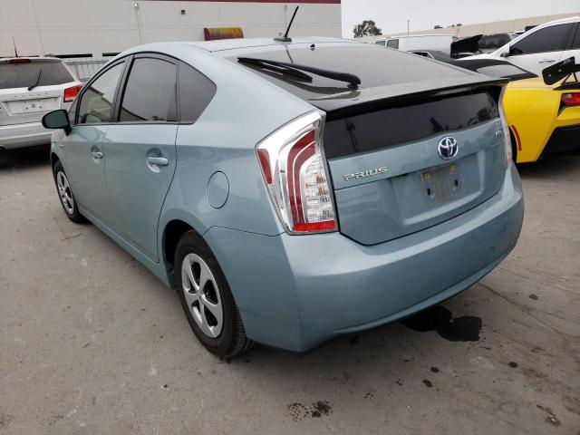 Photo 3 from auction – 2012 TOYOTA PRIUS with VIN JTDKN3DU6C1593998