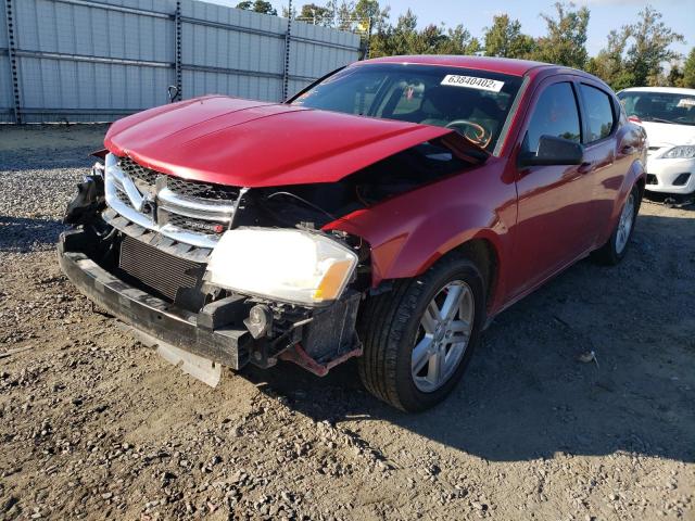 Photo 2 from auction – 2014 DODGE AVENGER SE with VIN 1C3CDZAG9EN218566