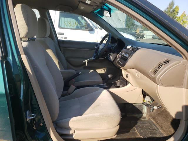 Photo 5 from auction – 2002 HONDA CIVIC LX with VIN 1HGES165X2L081780