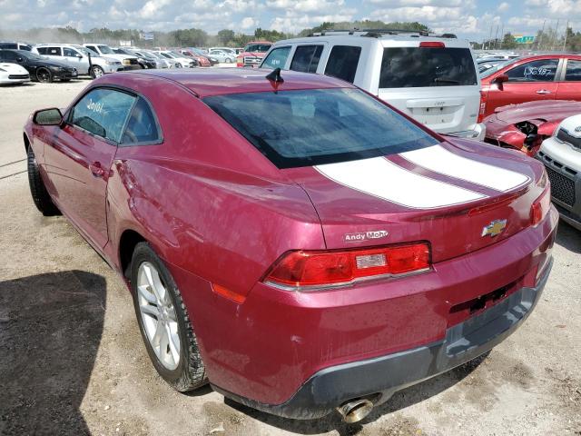 Photo 3 from auction – 2014 CHEVROLET CAMARO LS with VIN 2G1FA1E30E9303690