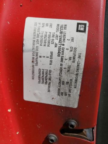 Photo 10 from auction – 2002 PONTIAC SUNFIRE SE with VIN 1G2JB124427100430