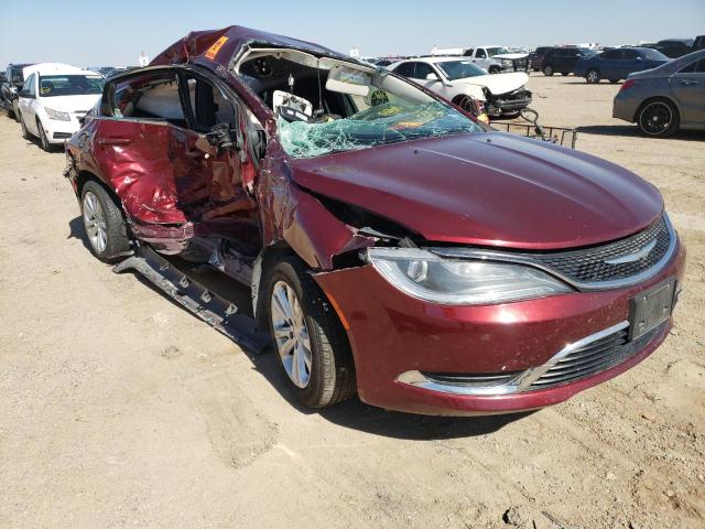 CHRYSLER 200 LIMITE 2015 with VIN 1C3CCCAB4FN567043 - Photo from auction