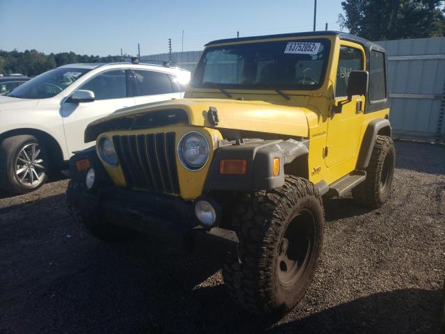 Photo 2 from auction – 2001 JEEP WRANGLER / with VIN 1J4FA29P21P352602