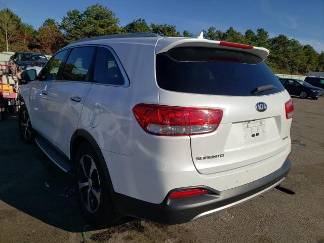 Photo 3 from auction – 2016 KIA SORENTO EX with VIN 5XYPH4A56GG099291