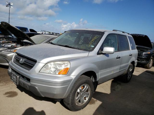Photo 2 from auction – 2003 HONDA PILOT EXL with VIN 2HKYF18513H554422