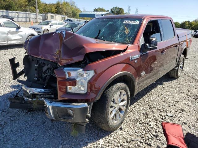 Photo 2 from auction – 2017 FORD F150 SUPER with VIN 1FTEW1EFXHKC51650