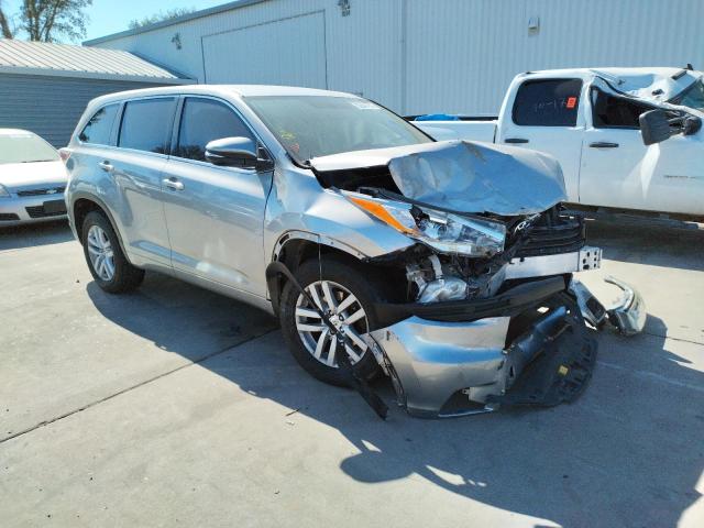 Photo 1 from auction – 2014 TOYOTA HIGHLANDER with VIN 5TDZARFH5ES006080