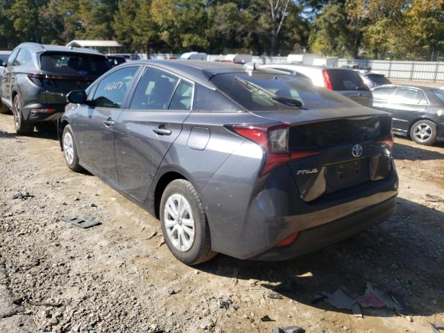 Photo 3 from auction – 2019 TOYOTA PRIUS with VIN JTDKARFU1K3085503