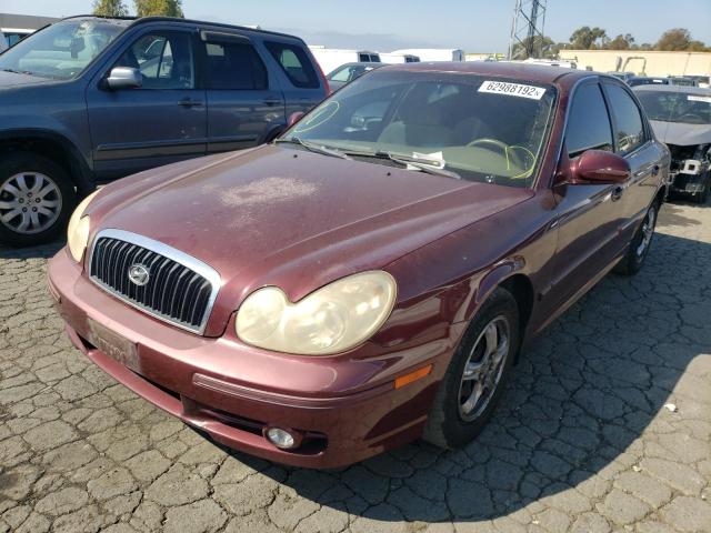 Photo 2 from auction – 2004 HYUNDAI SONATA GL with VIN KMHWF25H04A007870