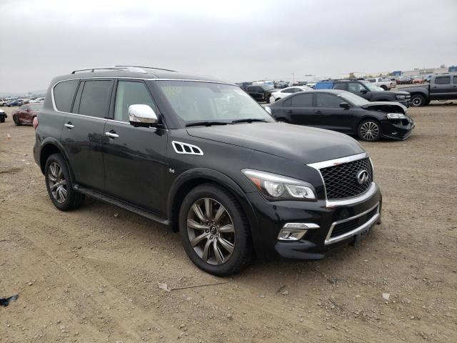 INFINITI QX80 BASE 2017 with VIN JN8AZ2NF3H9646308 - Photo from auction