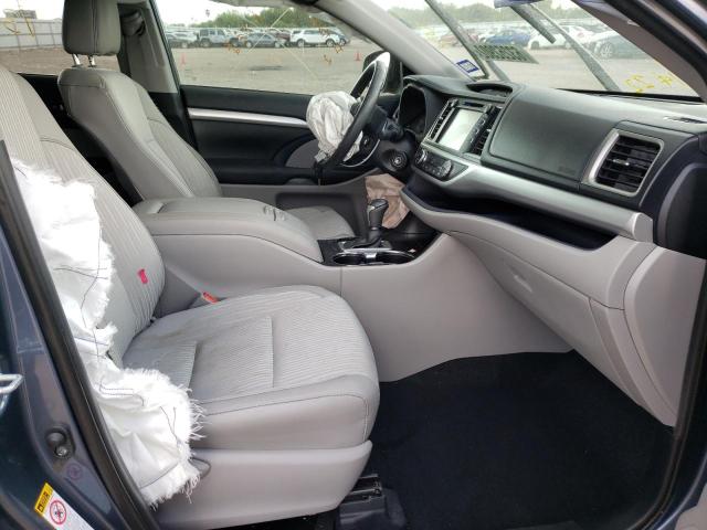 Photo 5 from auction – 2019 TOYOTA HIGHLANDER with VIN 5TDZZRFH0KS289797