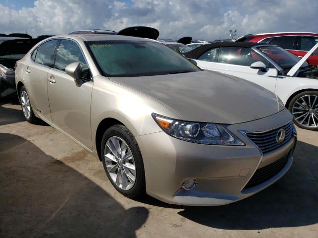 LEXUS ES 300H 2013 with VIN JTHBW1GG6D2037904 - Photo from auction