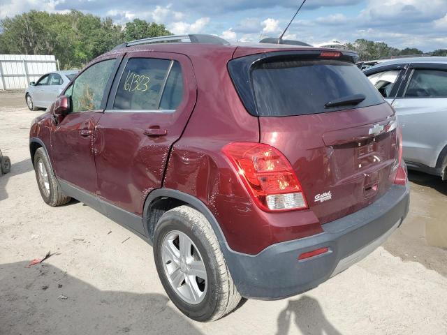 Photo 3 from auction – 2016 CHEVROLET TRAX 1LT with VIN 3GNCJLSB2GL168494