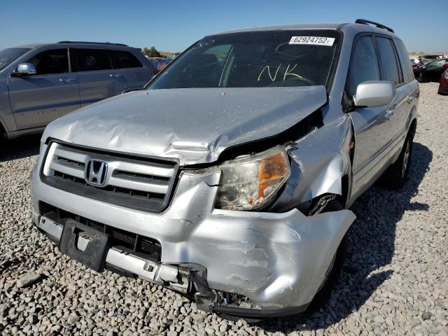 Photo 2 from auction – 2007 HONDA PILOT EX with VIN 2HKYF18477H511622