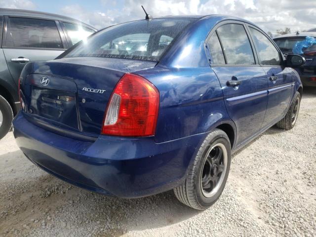 Photo 4 from auction – 2009 HYUNDAI ACCENT GLS with VIN KMHCN46C69U366201