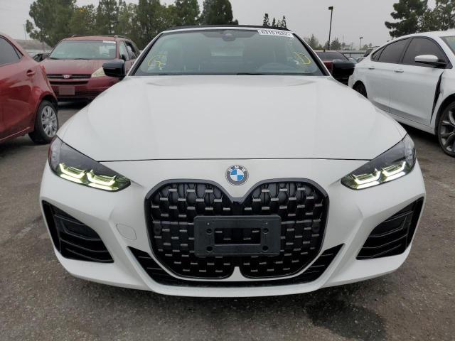 Photo 9 from auction – 2022 BMW M440I with VIN WBA53AT06NCL04726