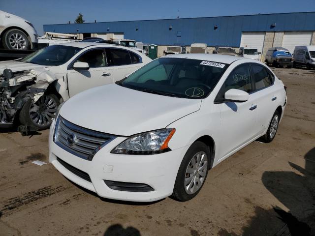 Photo 2 from auction – 2015 NISSAN SENTRA with VIN 3N1AB7AP4FY361672