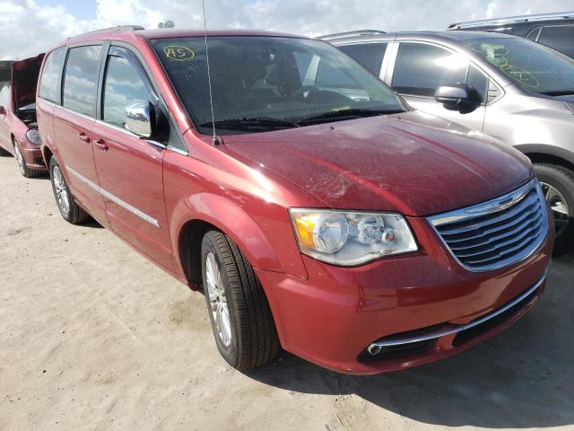 CHRYSLER TOWN & COU 2014 with VIN 2C4RC1CG0ER346530 - Photo from auction
