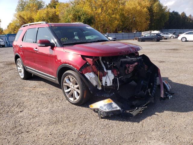 FORD EXPLORER L 2015 with VIN 1FM5K8F81FGB27735 - Photo from auction