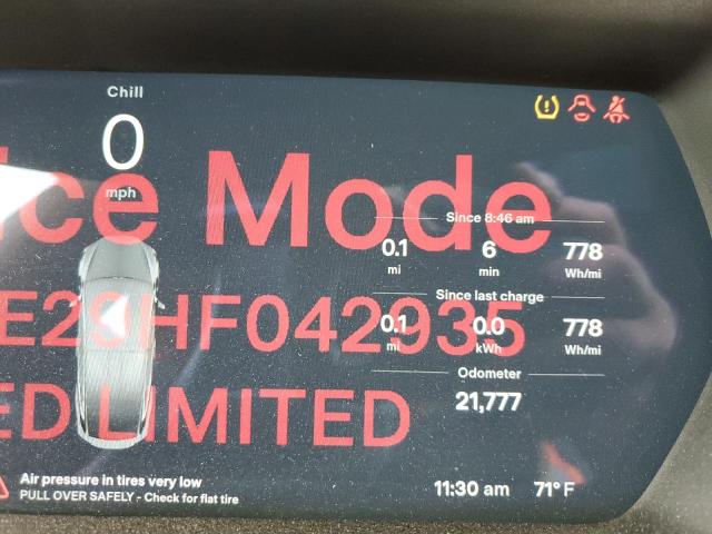 Photo 8 from auction – 2017 TESLA MODEL X with VIN 5YJXCBE29HF042935