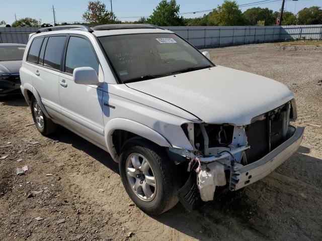 TOYOTA HIGHLANDER 2003 with VIN JTEGF21A030116606 - Photo from auction
