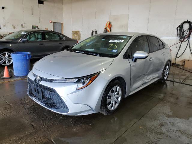Photo 2 from auction – 2021 TOYOTA COROLLA LE with VIN JTDEPMAE1MJ186716