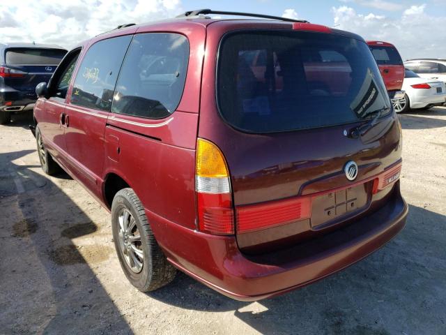 Photo 3 from auction – 2002 MERCURY VILLAGER with VIN 4M2ZV11T82DJ09576