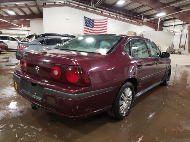 Photo 4 from auction – 2003 CHEVROLET IMPALA with VIN 2G1WF52E839336495