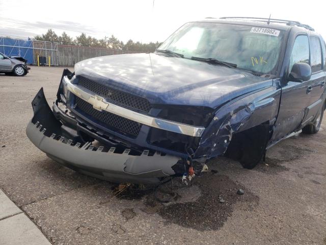 Photo 9 from auction – 2002 CHEVROLET AVALANCHE with VIN 3GNEK13T22G219673