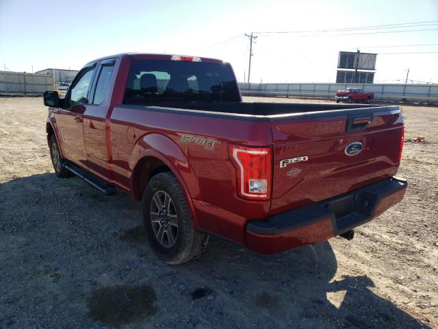 Photo 3 from auction – 2016 FORD F150 SUPER with VIN 1FTEX1EP5GFB22230