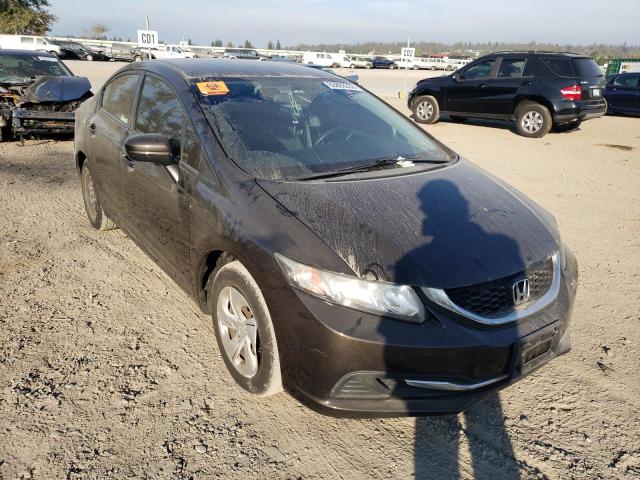 HONDA CIVIC LX 2014 with VIN 2HGFB2F52EH543437 - Photo from auction
