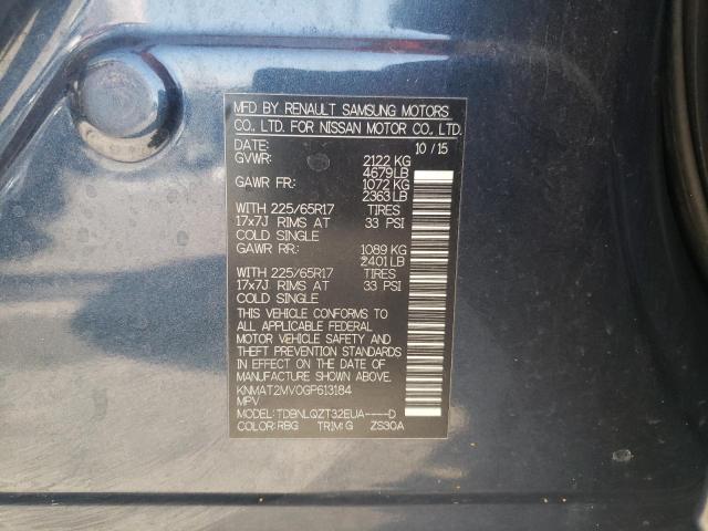 Photo 10 from auction – 2016 NISSAN ROGUE S with VIN KNMAT2MV0GP613184