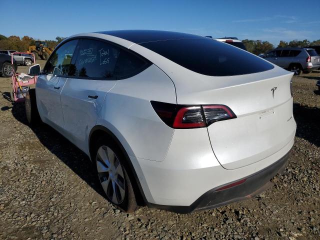 Photo 3 from auction – 2022 TESLA MODEL Y with VIN 7SAYGDEE2NF315372