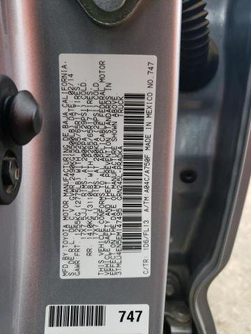 Photo 10 from auction – 2014 TOYOTA TACOMA DOU with VIN 3TMLU4EN5EM147495