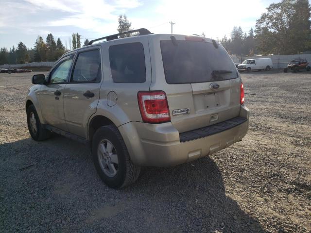 Photo 3 from auction – 2010 FORD ESCAPE XLT with VIN 1FMCU9D77AKC72415