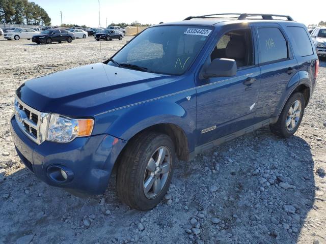 Photo 2 from auction – 2008 FORD ESCAPE XLT with VIN 1FMCU03128KE21350