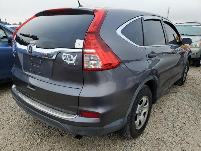 Photo 4 from auction – 2015 HONDA CR-V LX with VIN 2HKRM3H38FH548772