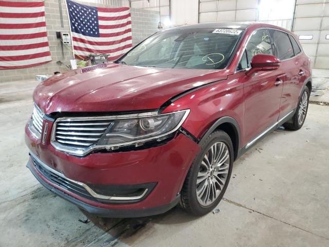 Photo 2 from auction – 2016 LINCOLN MKX RESERV with VIN 2LMTJ6LR9GBL27934