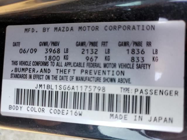 Photo 10 from auction – 2010 MAZDA 3 with VIN JM1BL1SG6A1175798