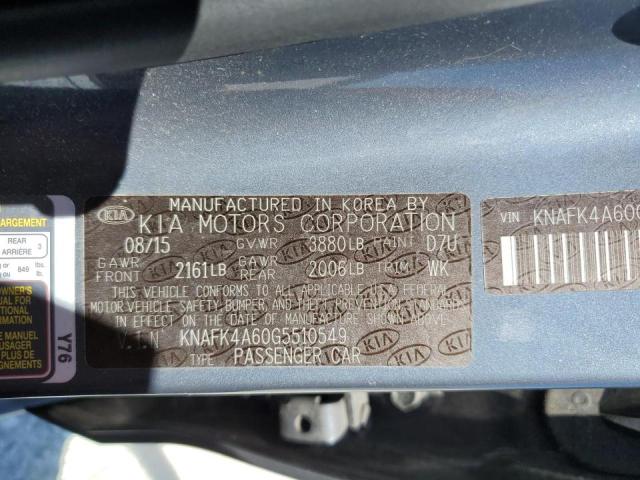 Photo 10 from auction – 2016 KIA FORTE LX with VIN KNAFK4A60G5510549