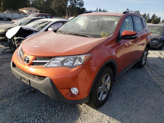 Photo 2 from auction – 2015 TOYOTA RAV4 XLE with VIN JTMRFREV3FD111495