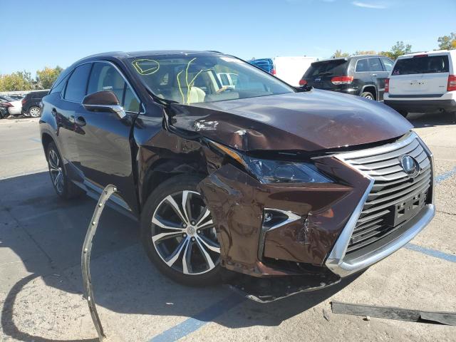 LEXUS RX 350 BAS 2017 with VIN 2T2BZMCA9HC067588 - Photo from auction
