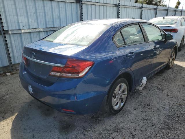 Photo 4 from auction – 2013 HONDA CIVIC LX with VIN 19XFB2F57DE087718