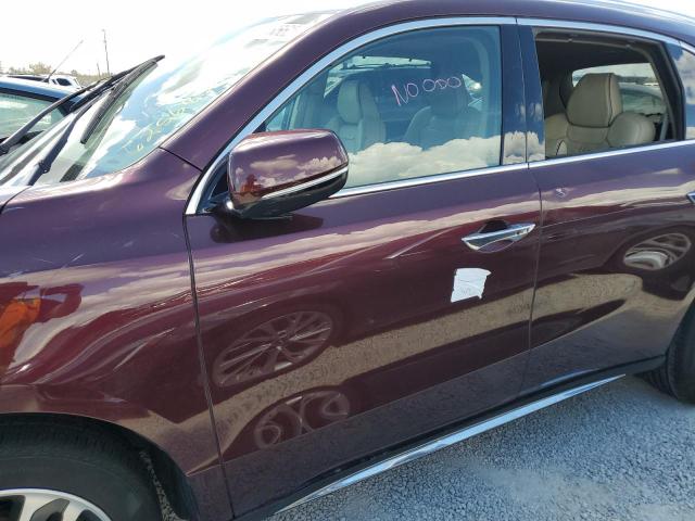 Photo 9 from auction – 2017 ACURA MDX ADVANC with VIN 5FRYD3H82HB003111