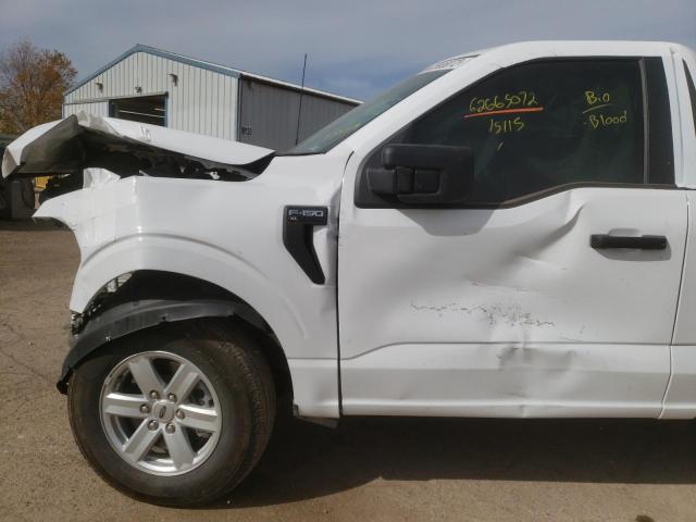 Photo 9 from auction – 2021 FORD F150 with VIN 1FTMF1CB4MKE35519
