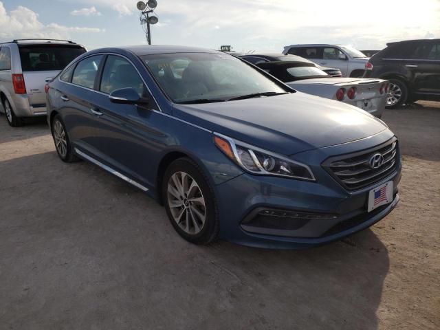 Photo 1 from auction – 2015 HYUNDAI SONATA SPO with VIN 5NPE34AF2FH137928