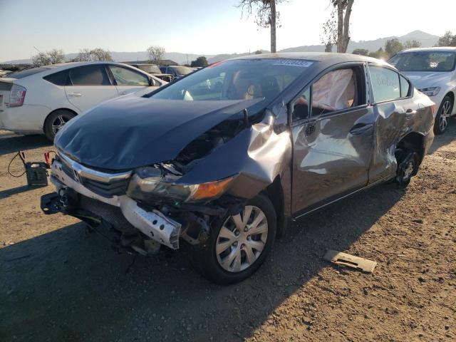 Photo 10 from auction – 2012 HONDA CIVIC LX with VIN 2HGFB2F55CH330009
